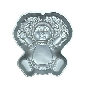 Vintage Wilton Cabbage Patch Kids Cake Pan Mold Doll 1984 #2105-1984